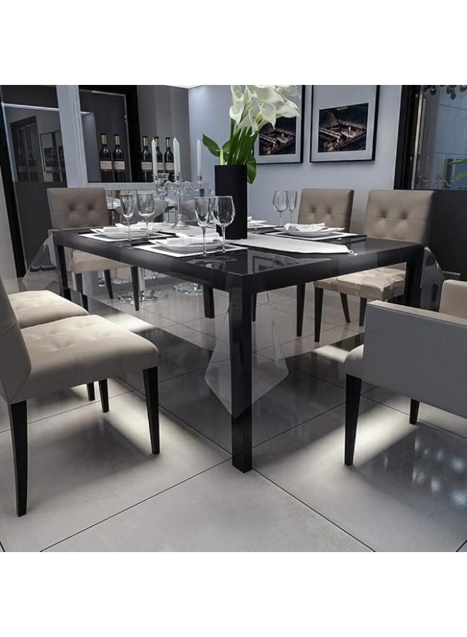 Tablecloth Transparent Rectangle Protective Cover 0.2 mm Clear 240 x 140 cm - Image 3